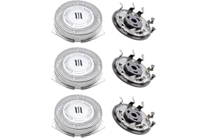 NewZC 3 pièces SH50 Tête de Rasoir Lames de Rechange pour Rasoir Philips Series 5000/500