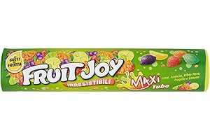 NESTLÉ FRUIT JOY MAXI TUBO Caramelle Gommose con Succhi Frutta Maxi Tubo