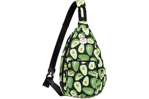 HUA ANGEL Zaino Monospalla Multitasche Uomo Donna Sportivo Borsa Piccola A Tracolla Sling Con Zip Leggero Petto Borsa Crossbody Zaino Spalla Antifurto Da Viaggio Lavoro Outdoor Ciclismo Moto