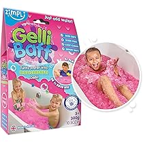 Slime Baff ZIMPLI - Transforme L'Eau Du Bain En Slime Gluant Coloré - Jouet Sensoriel Anti-Stress Pour Enfants