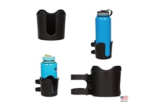 ROBOCUP Plus (czarne), dodaj akcesoria o większej pojemności 3,75 cala / 95 mm idealne do nalgene, termosów, kubków, kubków, kubków, telefonów (czarny)