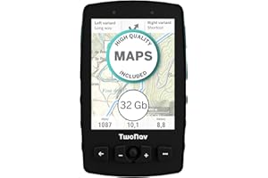 TwoNav Aventura 2 Plus Motor (32 GB) + Mapa 1 Provincia de España IGN Topo 1:25.000, navegador GPS on-Road y Off-Road con Pantalla 3.7 Pulgadas para Moto, Coche, 4x4, Quad