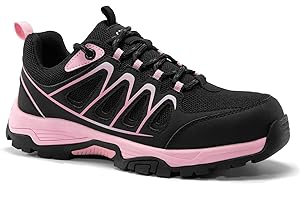 SPIEZ Zapatos de Seguridad Ligeros Unisex, Zapatos de Trabajo Respirable para Hombre con Entresuela Antipinchazos, Calzado de Seguridad Suave para Mujer para Uso Diario Zapatillas de Seguridad