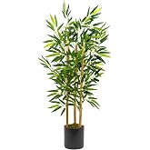 YAPAY &Ccedil;İ&Ccedil;EK&Ccedil;İNİZ Gri Saksıda Bambu Ağacı 100 Cm