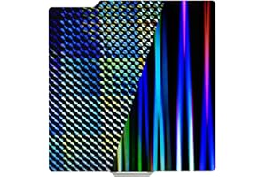 BODYGAD Placa De Impresión, PEI 257 * 257mm Texturizada H1H Placa De Construcción Double Sided Textura Cama De Impresión De Plataforma Extraíble Flexible Para Bambu Lab X1C X1 X1E P1P P1S A1