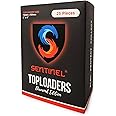 Sentinel® Seamless Toploaders (25 Pack) - Diamond Edition - Premium 35pt Rigid Card Holders for Trading Cards & Sports Cards - Perfect for TCG & CCG - YuGiOh, MTG, Kpop