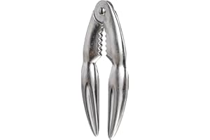 Paderno 48240-00 Pinza Aragosta, Pinze per Crostace, Strumento per Frutti di Mare in Alluminio, Dimensioni 14 cm