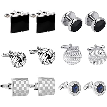 Roestvrij Staal Knoop Manchetknopen, Manchetknopen Voor Man Zilver Kameel Klassieke Tuxedo Shirt Accessoires Bruidegom Bruidegom Bruidegomsmen Business Vadercadeau, Geen edelsteen
