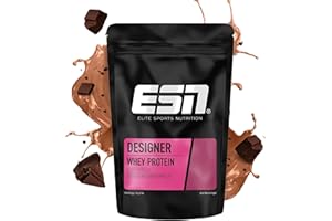 ESN Designer Whey Protein, Chocolate, 1000 g - Proteine in Polvere per lo Sviluppo e il Recupero Muscolare