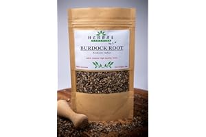 Burdock Root Tea 100g - Antioxidant Healthy Hair Growth - Purifying Tonic - Herbal Remedies by J. - Lopian korzen