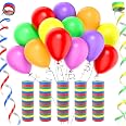 Regenbogen-Luftballons 5 Zoll – 30 Stück – Bunte Latexballons Für Partydeko – Mehrfarbig