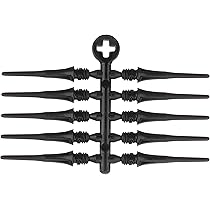 TYXHXTF 18 Pezzi Aste e Alette per Freccette, Dardi Infilati 2BA, Asta per Freccette Integrata, Accessori per Freccette, Kit Volante, Colori Multipli