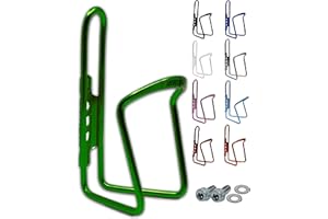 LOEVELOSI JABs Porte-bouteille de vélo en aluminium renforcé pour vélo de course, VTT, vélo pour enfant, universel, compatible avec porte-gobelet avec vis de montage