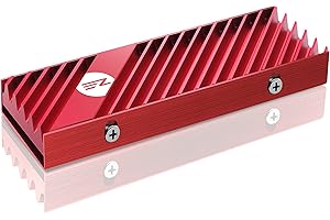 EZDIY-FAB Dissipateur Thermique M.2 SSD 2280, dissipateur Thermique Double Face, radiateur SSD Haute Performance pour PC / PS