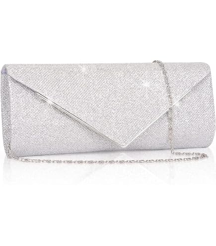 Sac Bandoulière Paillettes Champagne – Pochette Soirée Élégante Femme – Clutch Mariage & Cocktail