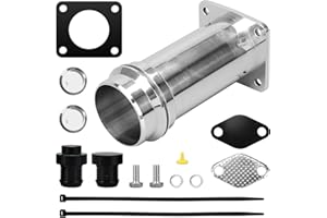 RASHION Kit de Suppression Vanne EGR Compatible avec BMW 1er E87 3er E90 E91 E92 E93 5er E60 E61 7er E65 E66 X3 E83 X5 E53 E70 X6 E71 avec Moteurs 2.0 2.5 3.0 M47N2 M57N2 11717792077