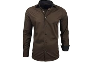 Subliminal Mode Camicia Elegante Uomo