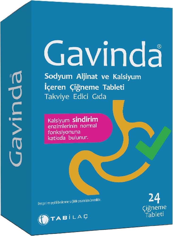 Gavinda 24 Çiğneme Tableti 83636