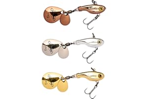 Berkley Pulse Spintail 3-Pack, Fishing Hook, Hard Lures, PredatorFishing, Perch