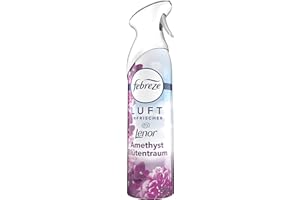 ‎FEBREZE Febreze Lufterfrischer Lenor Amethyst Blütentraum, Raumspray bekämpft Gerüche und hinterlässt Frischeduft