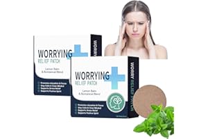 GROVL Calms for Anxiety Patch 72 PCS,Anxiety Relief for Adults,Anti Anxiety Patch with Natural Extract,Long Lasting Stress Relief Patches，Quick Relief from Discomfort for Men Women