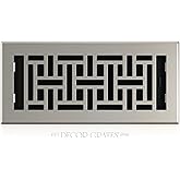 Decor Grates oryantal Floor dizini, G&uuml;m&uuml;ş, AJH410-NKL