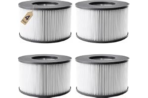 Ersättningsfilter för MSPA bubbelpool-vattenfilter, kompatibelt med bubbelpolo, för varma ubåtar och spa, för uppblåsbara poo