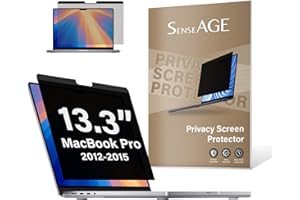 SenseAGE Magnetischer Blickschutzfilter für MacBook Pro 13 Zoll (2012-2015), Anti-Spy & Anti-Blaulicht Sichtschutzfolie, Laptop Privacy Screen Protector für MacBook Pro 13,3" Sichtschutz Filter