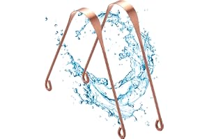 2 x Ayurveda tungrengöring av 100 % koppar – tungskrapa från Indien