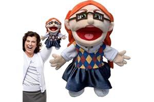 LUCCHI Jeffy Puppet Plush Toy - Jeffy Hand Puppet,Jeffy's Mom/Dad/Penelope Puppet SML Toys,Soft Hand Puppets Plush Toys,Spoof Boy Series Hand Puppet For Birthday Christmas Halloween Party Teaching Preschool