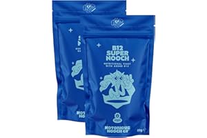 NOTORIOUS NOOCH CO Notorious Nooch - Nutritional Yeast Flakes - Super Nooch B12 Seasoning - Pack of 2