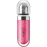 Kiko Milano Dudak Parlatıcısı - 3D Hydra Lip Gloss - 10 Sparkling Strawberry - Besleyici ve Nemlendirici