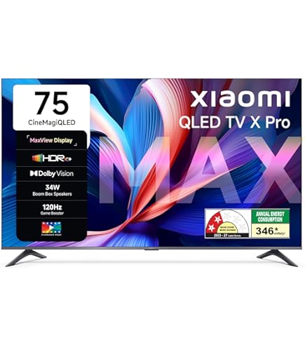 Xiaomi S Mini 65 2025, QLED, 65 inch, Mini LED, Dolby Vision