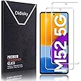 Didisky Pellicola Protettiva in Vetro Temperato per Samsung Galaxy M52 5G, [2 Pezzi] Protezione Schermo [Tocco Morbido ] Faci