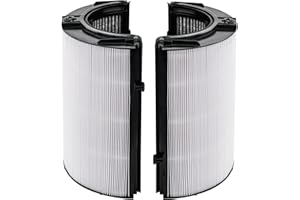 BAMBOOST Filtre HEPA 2 en 1 de rechange compatible avec Dyson TP06, TP07, TP04, TP09, TP10, TP7A, TP4A, DP04, HP04, HP06, HP07, HP09, HP10, HP4B, PH01, PH02, PH03, PH04, PH3A, 970341-01 Purificateur