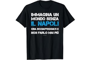LUMOMIX Magliette Uomo Manica Corta Regalo Tifoso Del Napoli Maglietta