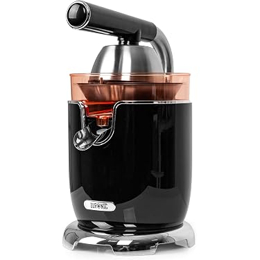 MasterJuicer Elektrische Citruspers 700ml - Dubbele Draairichting, 40W, 2 Kegels - Spaans Eco-Friendly Merk