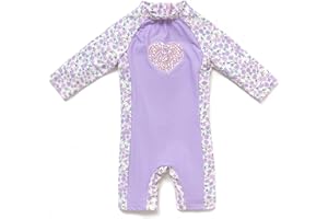 BONVERANO Costume Bagno Bambini UPF 50+ Protezione Solare Chiusura Zip