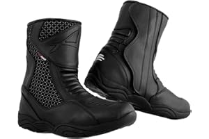 A-pro Botas Touring media bota moto impermeable impermeable zapatos Biker