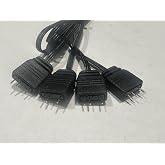 3 pin rgb fan &ccedil;oğaltıcı 3 pin 4 port argb fan &ccedil;oğaltıcı kablo