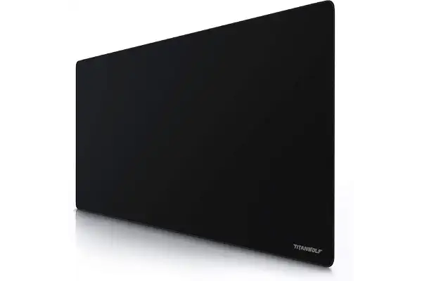 Titanwolf - Alfombrilla de ratón para Videojuegos (1200 x 600 mm, XXXL, tamaño Grande, Mejora la precisión y la Velocidad XXL, por Ejemplo, para ratón y Teclado Logitech