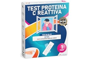 POLONORD ADESTE TEST PROTEINA C-REATTIVA (CRP) Adeste - Rapido fai da te per la rilevazione di malattie infettive batteriche e stati infiammatori