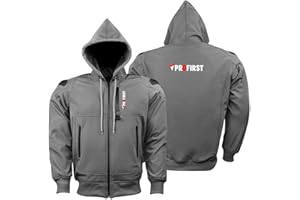 Inflori Motorbike Motorcycle Hoodie Protective Clothing Softshell Hoodie Jacket For Riders CE Armored With Extra Shell Protection At Shoulders