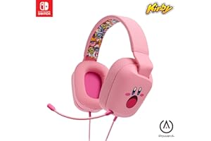 PowerA Wired Stereo Headset for Nintendo Switch - Kirby Mouthful