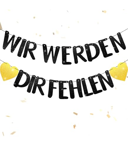 PALASASA Glitzer-Banner „Who Said You Could Leave“ – Für Abschiedsparty, Ruhestand, Abschluss