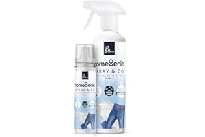 HomeGenie - Spray & Go Clothing Disinfectant - 100ml + 500ml (Twin Pack)