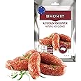 BROWIN® Naturdarm für Wurst | Premium Naturdarm für hausgemachte Würstchen, Wacholderwurst, Weißwurst, Bratwurst (Kaliber 28/