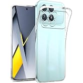 Ehr. Xiaomi Redmi K90 ve Poco F8 Pro ile Uyumlu Kamera Korumalı Darbe &Ouml;nleyici Ultra Slim Soft TPU Şeffaf Silikon Kılıf