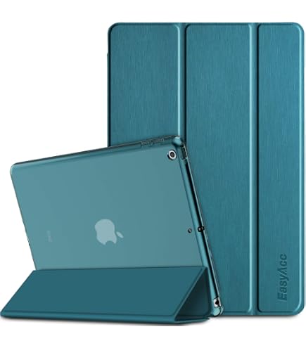Coque Fintie Pour IPad 9.7" 5ème/6ème Gen 2017/2018 - Transparente Or Rose - Fonction Veille/Réveil - Support Intégré