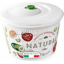 Snips Madame Butterfly – Essoreuse à Salade 4 L, Design Papillon Bleu Clair, Saladier Essoreur Lavable Au Lave-Vaisselle, 100% Made In Italy Sans BPA Ni Phtalates